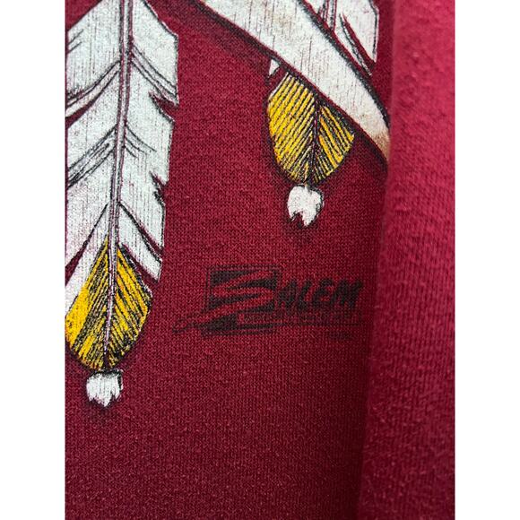 Vintage Washington Redskin Sweatshirt Showdown RFK Salem Sportswear Crewneck XL - Picture 6 of 12